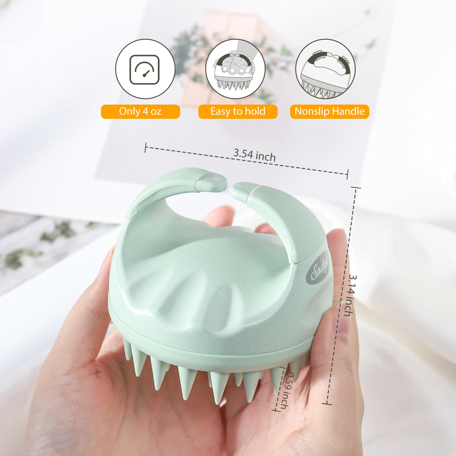 Scalp Massager Shampoo Brush