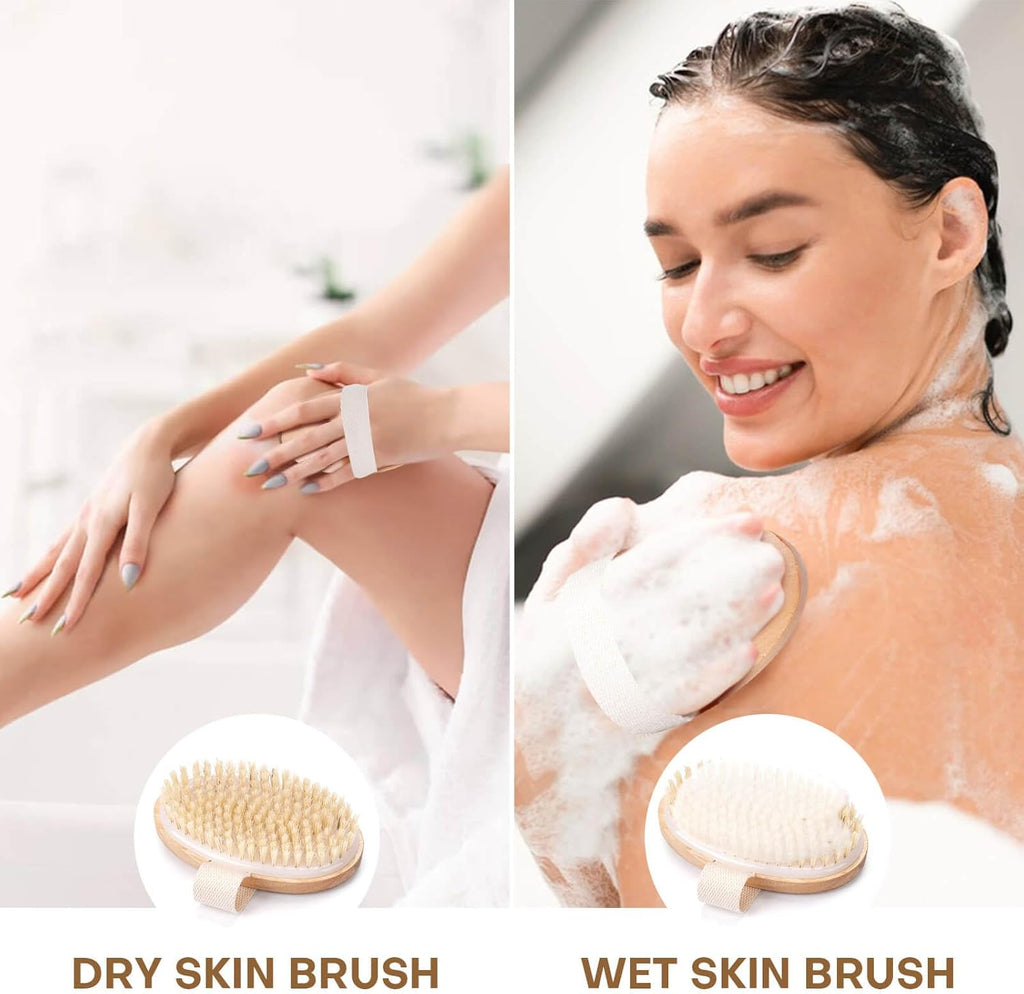 2 Pack Dry Brushing Body Brush