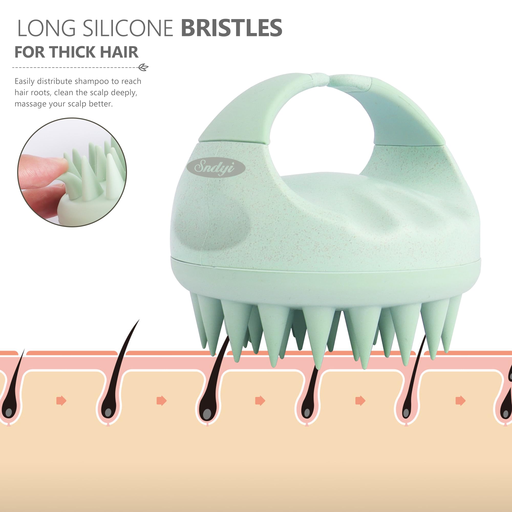 Scalp Massager Shampoo Brush