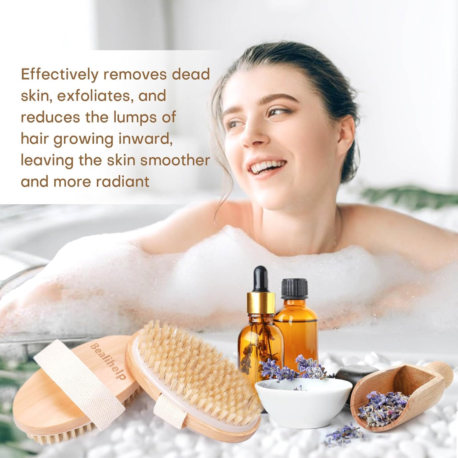 2 Pack Dry Brushing Body Brush