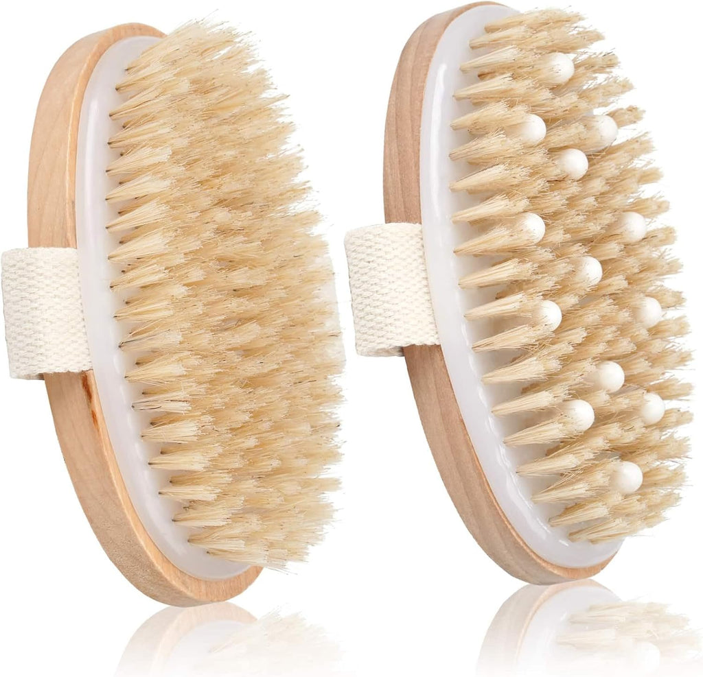 2 Pack Dry Brushing Body Brush