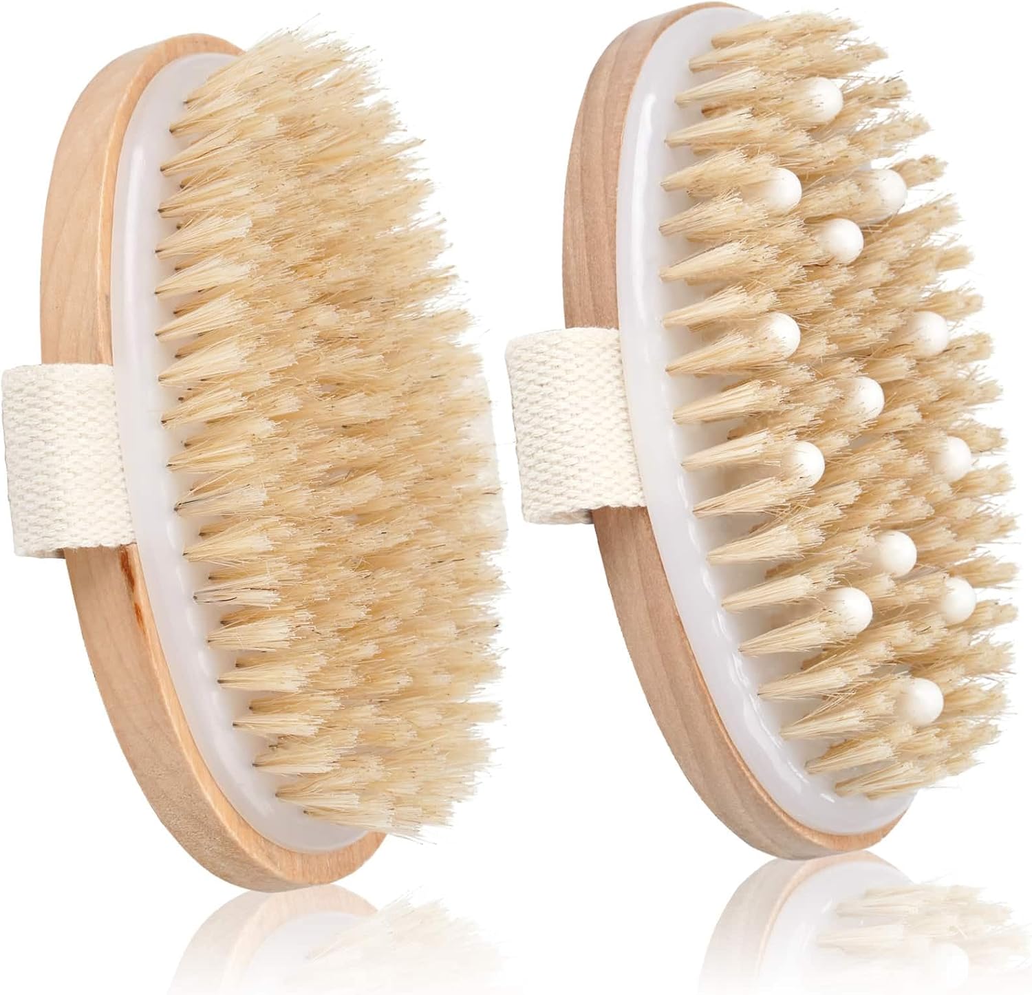 2 Pack Dry Brushing Body Brush