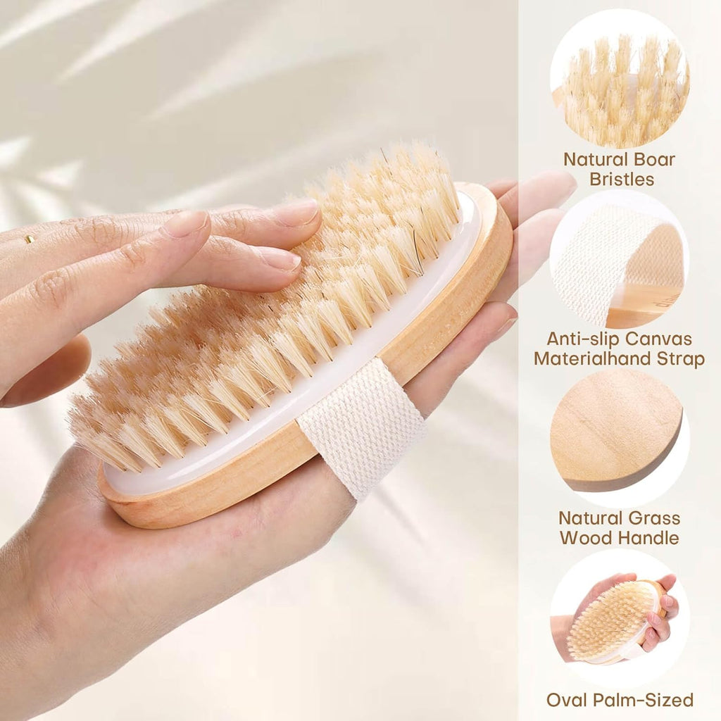 2 Pack Dry Brushing Body Brush