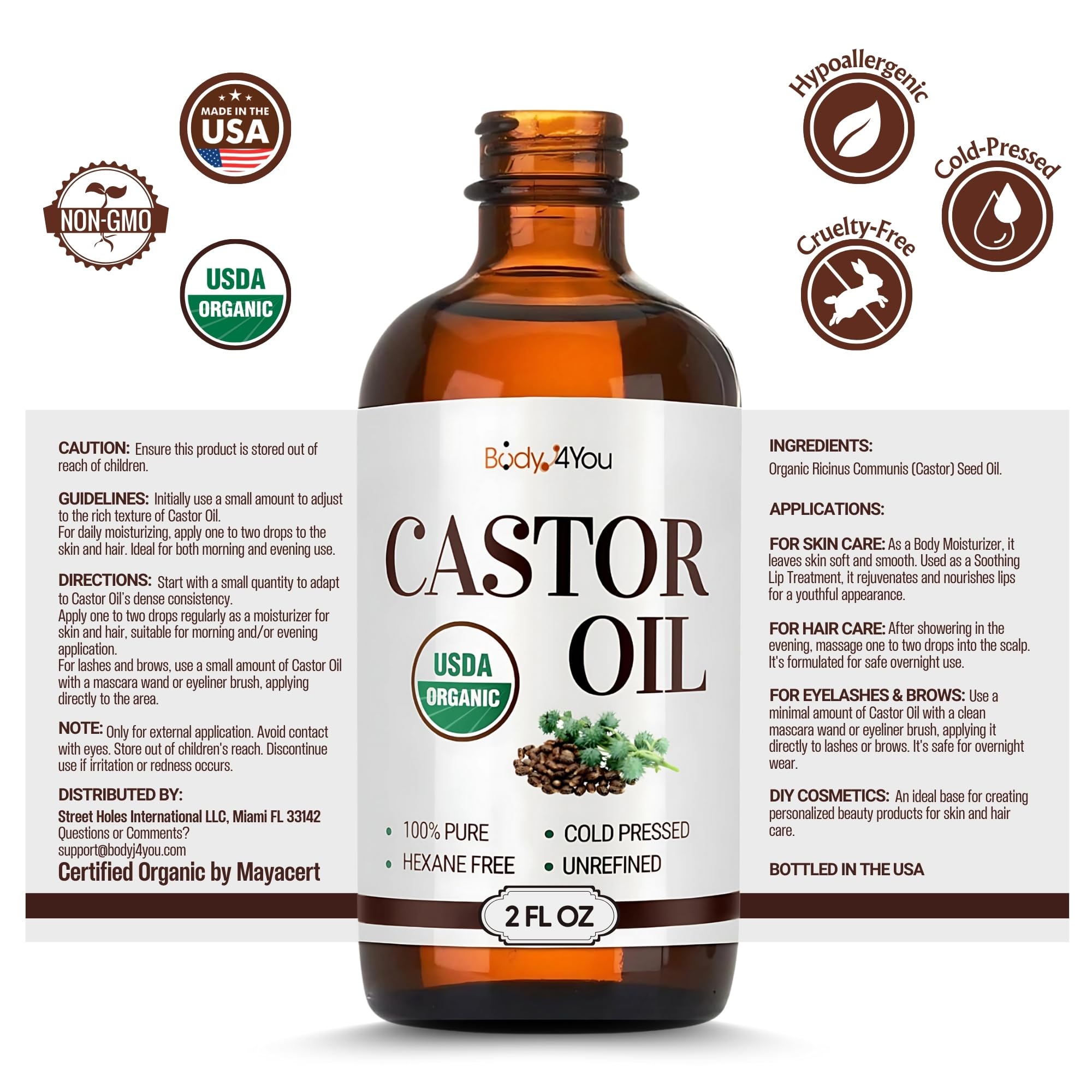 Organic Castor Oil